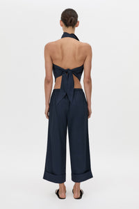 Onesto Cropped Wide Leg Pant