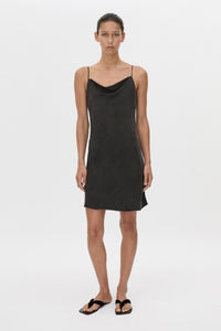 Allegro Satin Bias Mini Dress