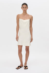 Allegro Satin Bias Mini Dress