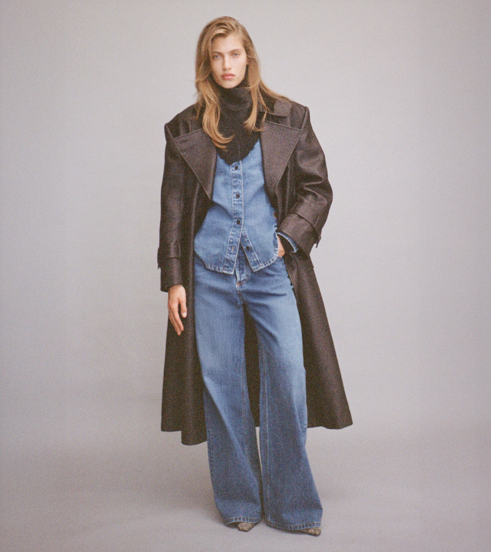 CAMILLA AND MARC PF26 Collection - Caden Denim Shirt and Rune Denim Jean in dark blue