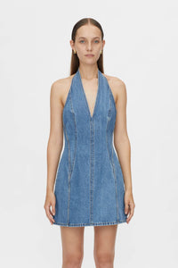 Cascadia Denim Mini Dress