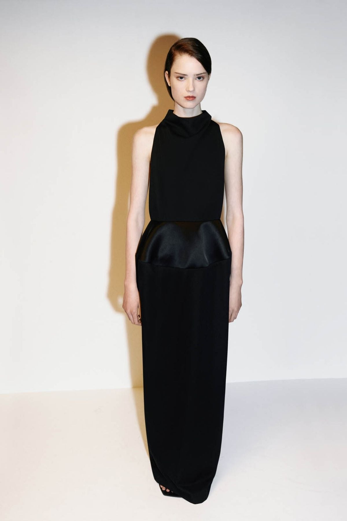Campaign view CAMILLA AND MARC Elisa maxi dress in black.