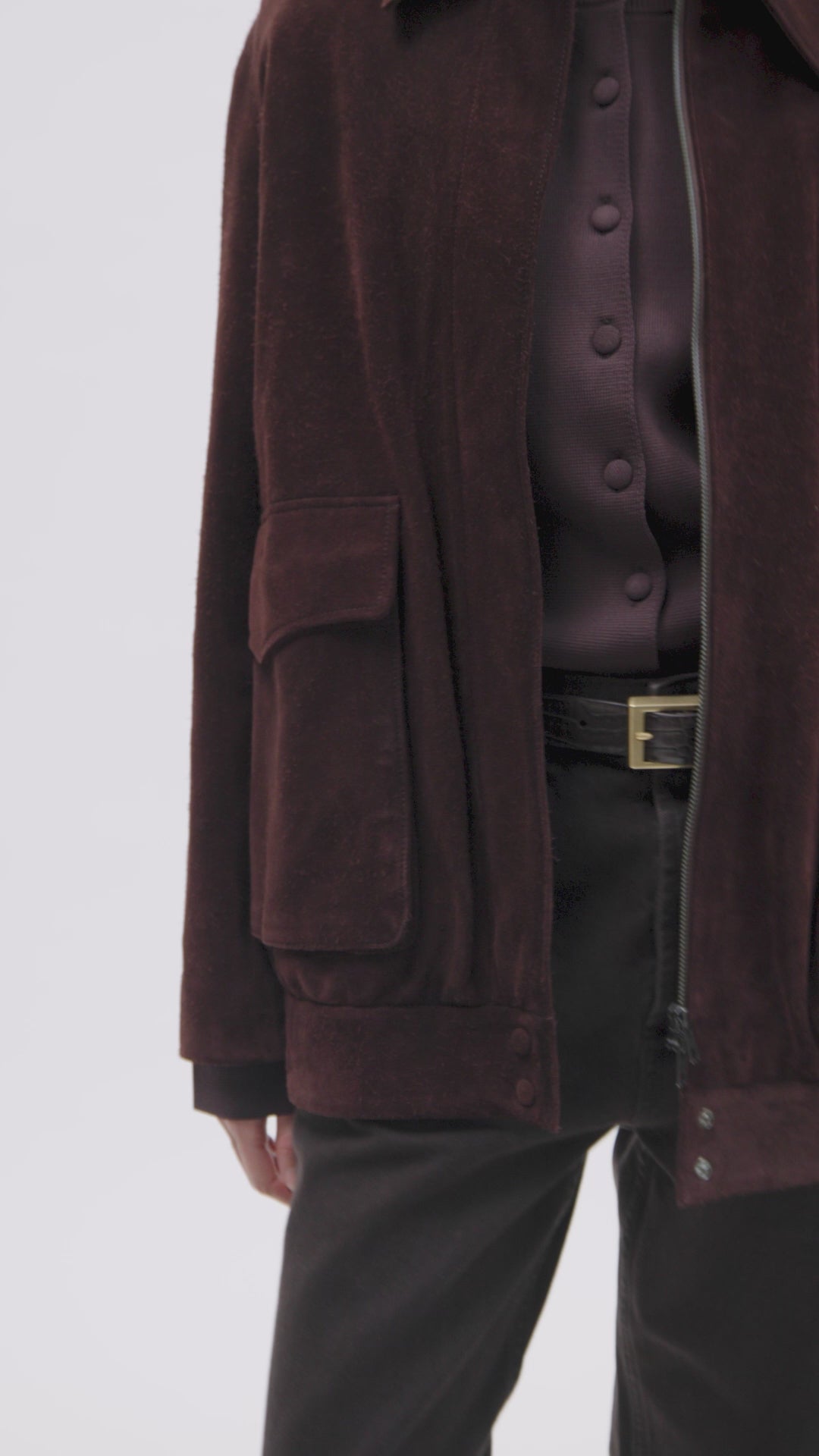 Video CAMILLA AND MARC Manuela Denim Jean in espresso, high waisted straight leg jean.